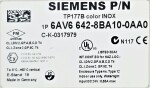 Siemens 6AV6642-8BA10-0AA0